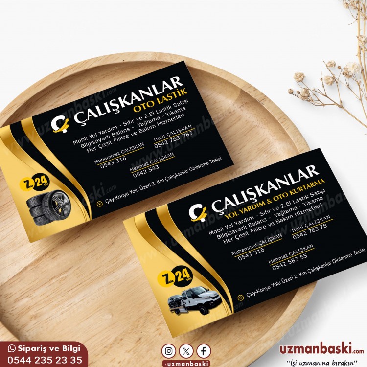 Oto Kurtarma Kartvizit Örneği  Oto Kurtarma Kartvizit Örneği
