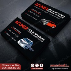 Oto Kurtarma Kartvizit Örneği 7