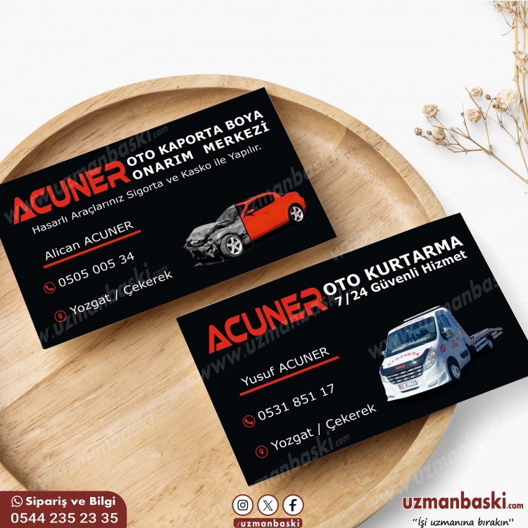 Oto Kurtarma Kartvizit Örneği 7 Oto Kurtarma Kartvizit Örneği 7