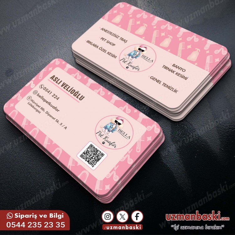 Pet Kuaför Kartvizit Pet Kuaför Kartvizit