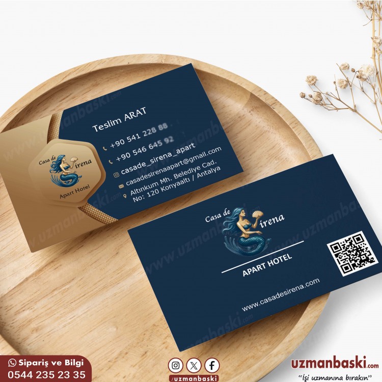 Apart Otel Kartvizit Tasarım Örneği Apart Otel Kartvizit Tasarım Örneği