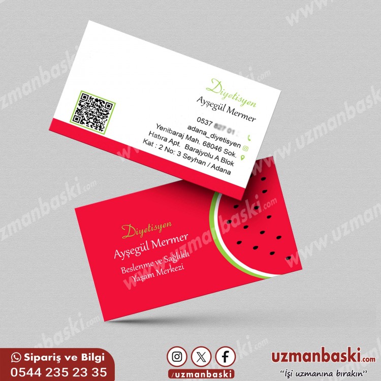 Diyetisyen Kartvizit 2