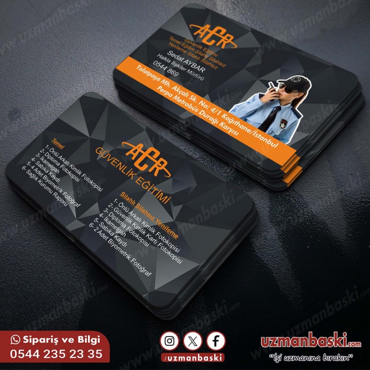 Güvenlik Eğitimi Kartvizit