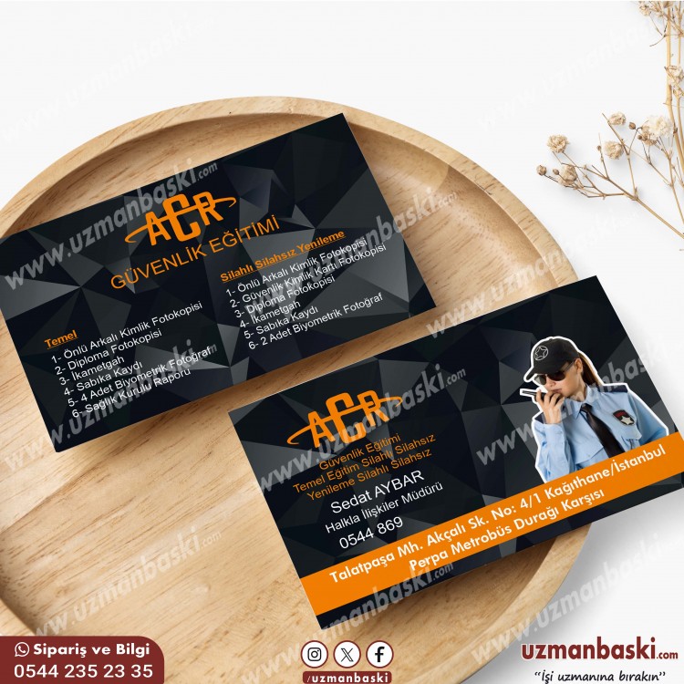 Güvenlik Eğitimi Kartvizit