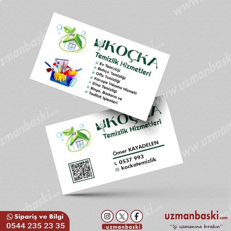 Temizlik Şirketi Kartvizit