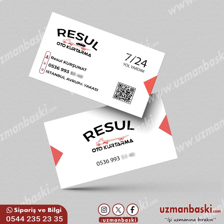 Oto Kurtarma Kartvizit Örneği 6 Oto Kurtarma Kartvizit Örneği 6