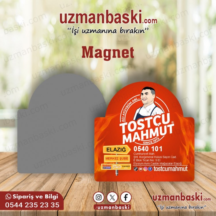 Tostçu Mahmut Magnet Tostçu Mahmut Magnet