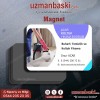 Koltuk yıkama magnet tasarımı - özel baskılı reklam magneti