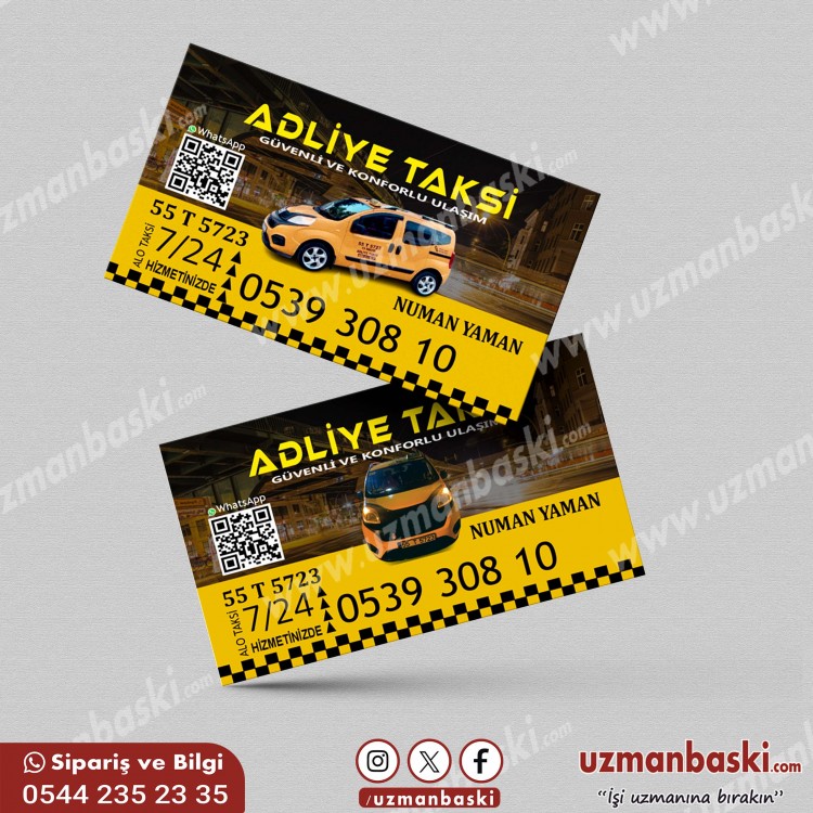 Adliye Taksi Kartvizit