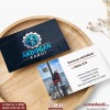 Karot kartvizit tasarımı örneği