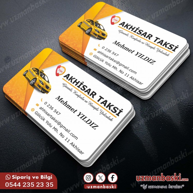Taksi Kartvizit Taksi Kartvizit