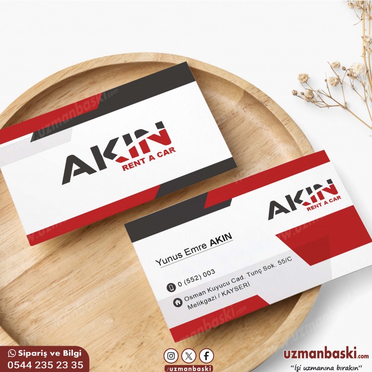 Araç Kiralama Kartvizit Tasarımı Araç kiralama kartvizit tasarımı, kiralık araç kartviziti, araç kiralama hizmetleri kartviziti