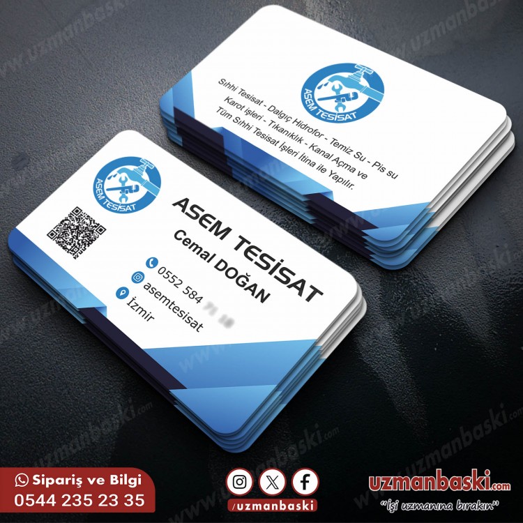 Sıhhi Tesisat Kartvizit Tasarımı Sıhhi Tesisat Kartvizit Tasarımı