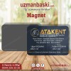 Hemşire ve sağlık çalışanı magnet tasarımı - özel baskılı reklam magneti
