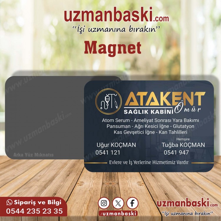 Hemşire Sağlık Çalışanı Magnet Tasarımı Hemşire Sağlık Çalışanı Magnet Tasarımı
