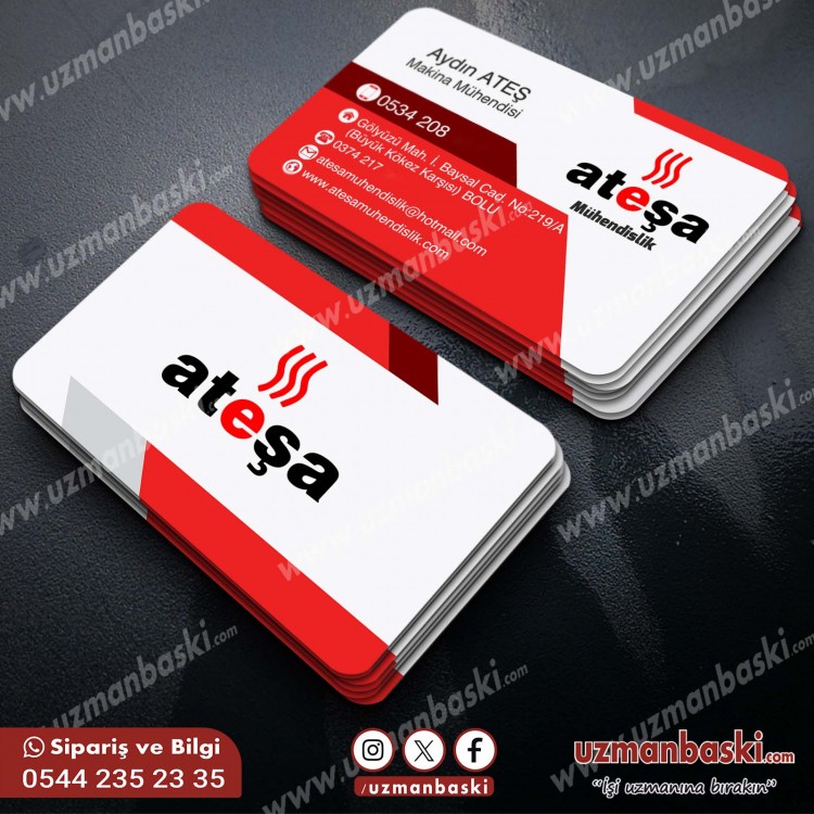 Makina Mühendisi Kartvizit  Makina Mühendisi Kartvizit