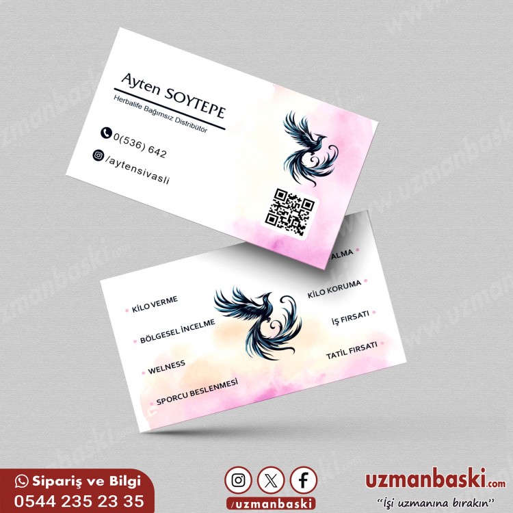 Herbalife Kartvizit Tasarımı Herbalife Kartvizit Tasarımı