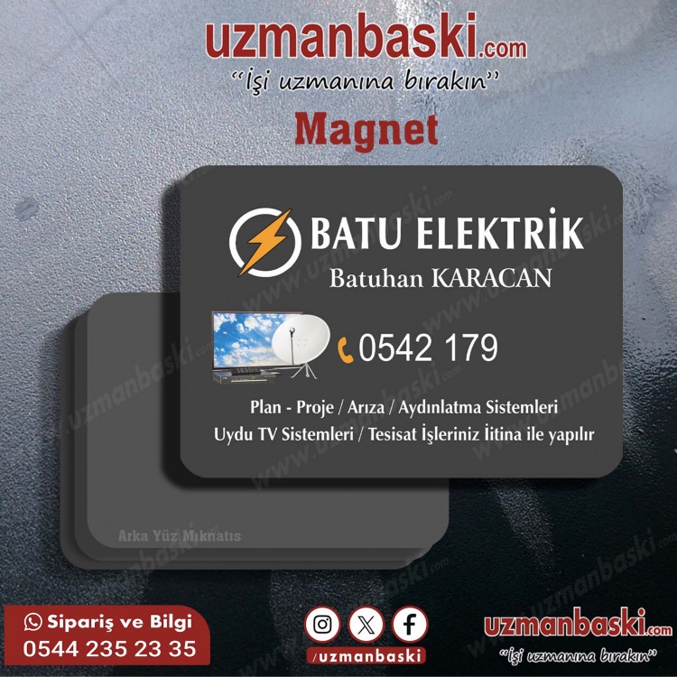 Elektrikçi Magnet Örneği Elektrikçi Magnet Örneği