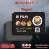 Pilavcı magnet tasarımı - reklam magneti