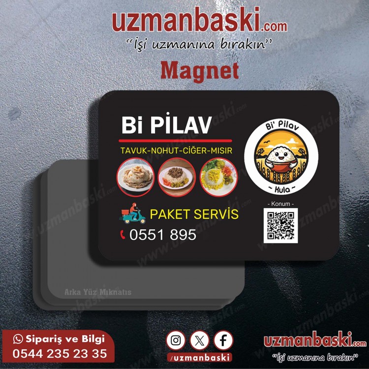 Pilavcı Magnet Tasarımı Pilavcı Magnet Tasarımı