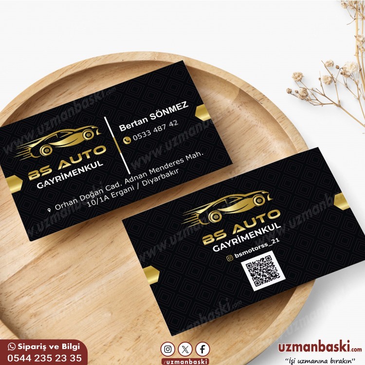 Otomotiv Galeri Kartvizit Örneği 14 Otomotiv Galeri Kartvizit Örneği 14