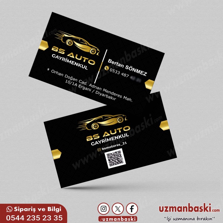 Otomotiv Galeri Kartvizit Örneği 14