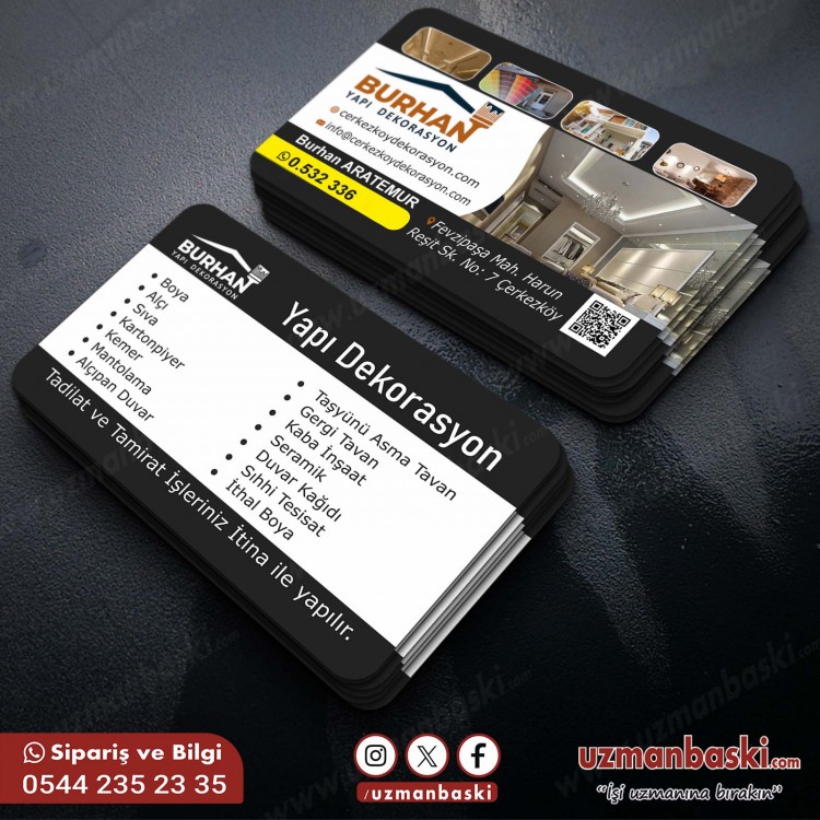 Yapı Dekorasyon-Tamirat Tadilat Kartvizit  Yapı Dekorasyon-Tamirat Tadilat Kartvizit