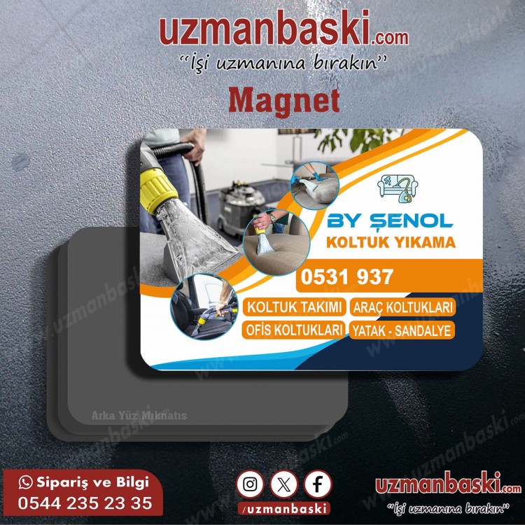 Koltuk Yatak Yıkama Magnet Tasarımı Koltuk Yatak Yıkama Magnet Tasarımı