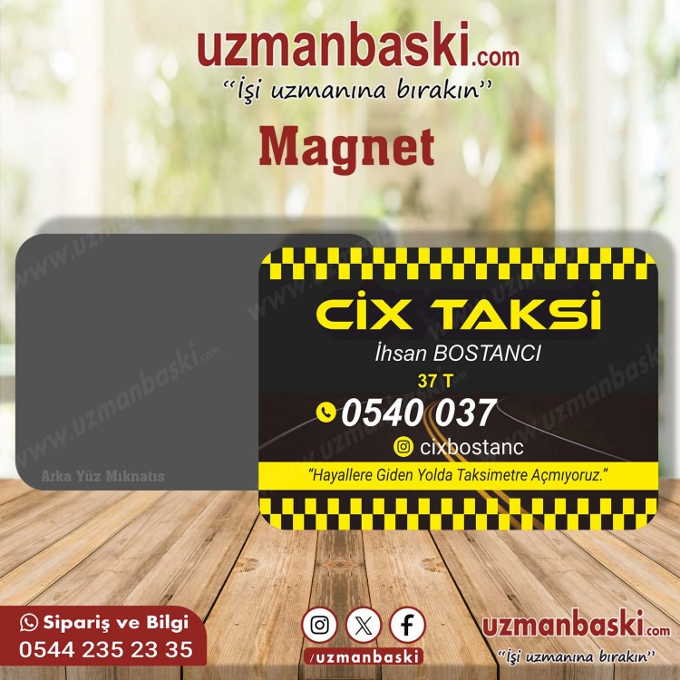 Şık Taksi Kartvizit Tasarım  Şık Taksi Kartvizit Tasarım