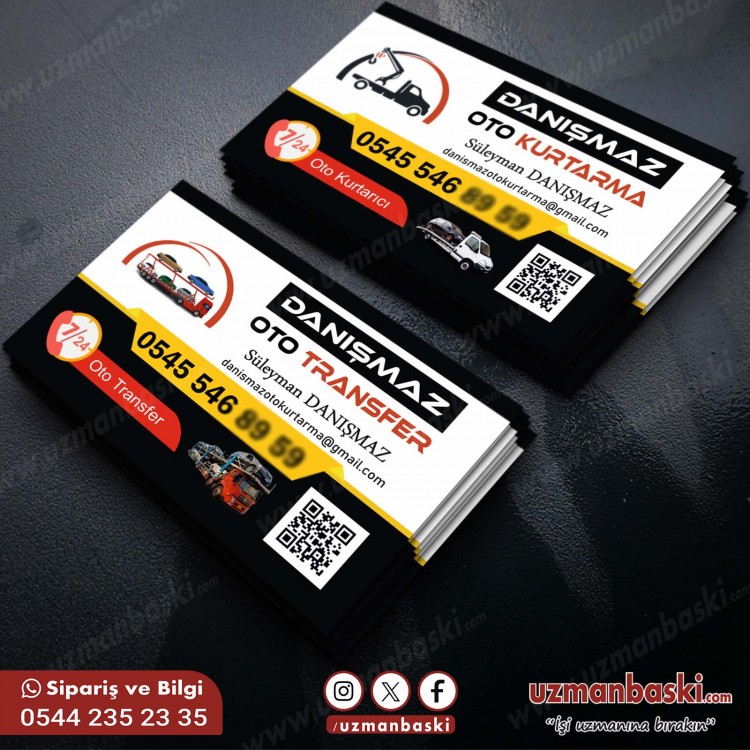 Oto Kurtarma Kartvizit Örneği 4 Oto Kurtarma Kartvizit Örneği 4