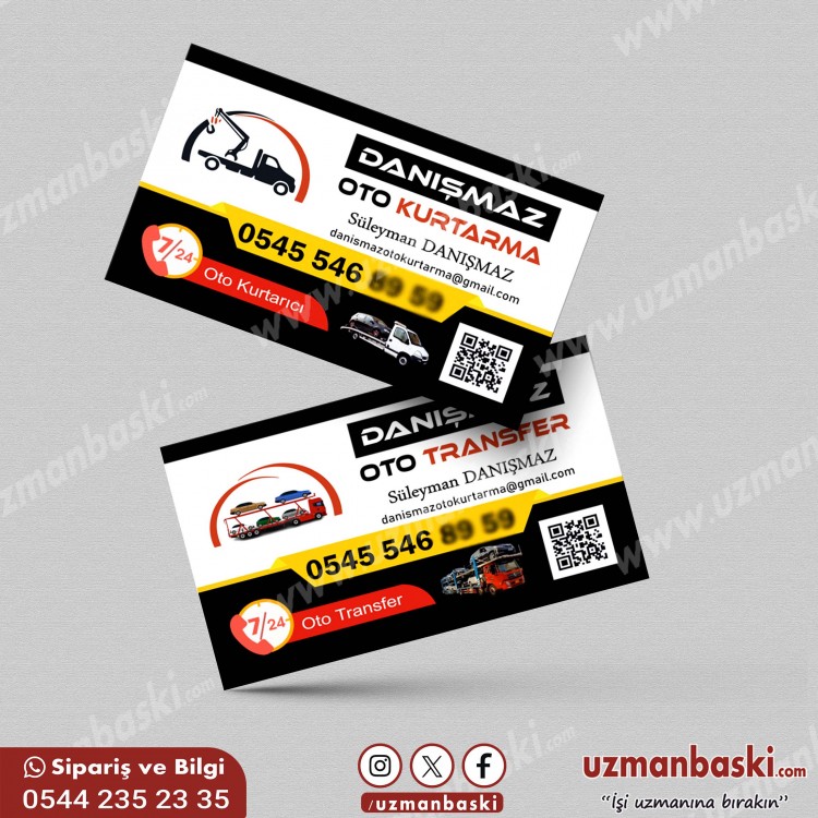 Oto Kurtarma Kartvizit Örneği 4 Oto Kurtarma Kartvizit Örneği 4