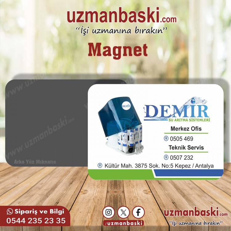 Su Arıtma Cihazları Magnet Tasarımı Su Arıtma Cihazları Magnet Tasarımı