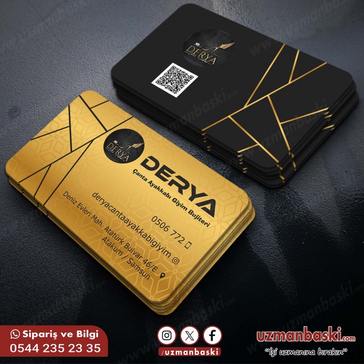 Çanta ve Ayakkabı Kartvizit Tasarımı