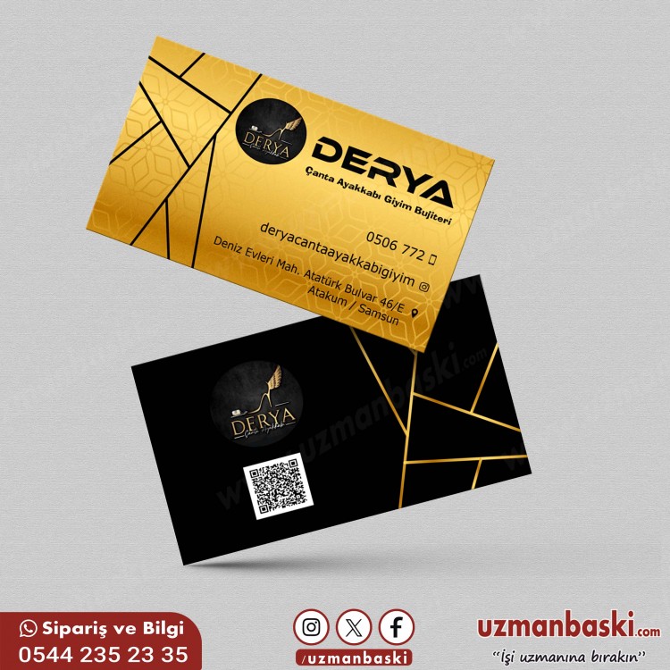 Çanta ve Ayakkabı Kartvizit Tasarımı