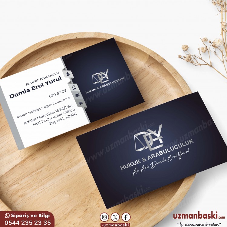 Avukat, Hukuk Bürosu ve Arabuluculuk Kartvizit Avukat, Hukuk Bürosu ve Arabuluculuk Kartvizit