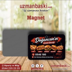 Büfe ve Fast Food Magnet Tasarımı