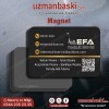Halı ve koltuk yıkama magnet tasarımı - özel baskılı reklam magneti