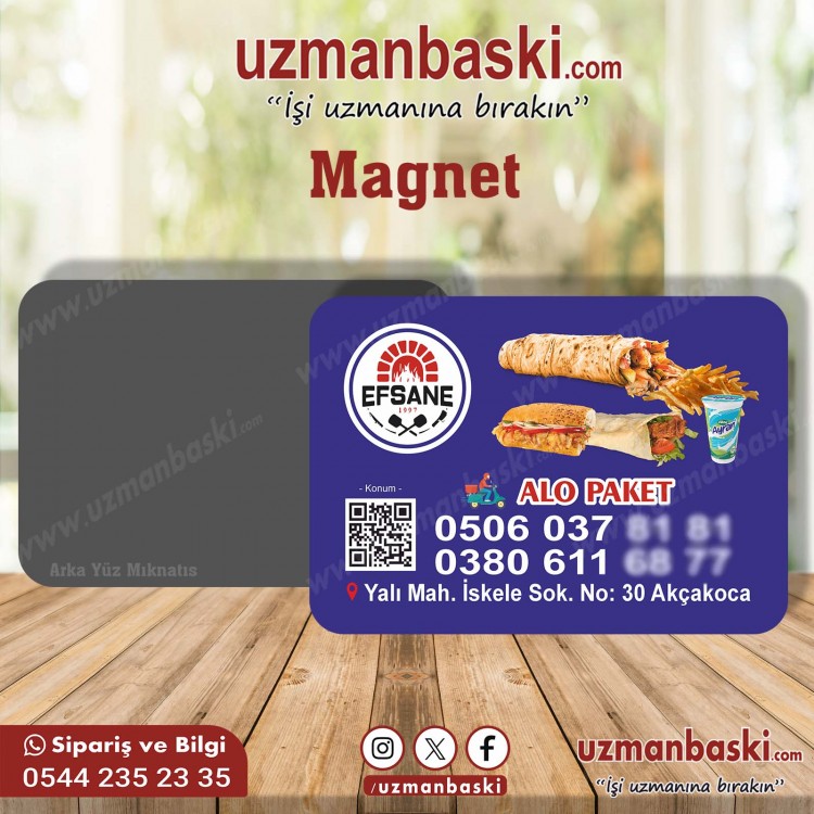 Dönerci Magnet Tasarımı  Dönerci Magnet Tasarımı