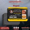 Dönerci magnet tasarımı - özel baskılı reklam magneti