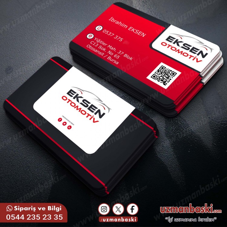Otomotiv Galeri Kartvizit Örneği 11 Otomotiv Galeri Kartvizit Örneği 11