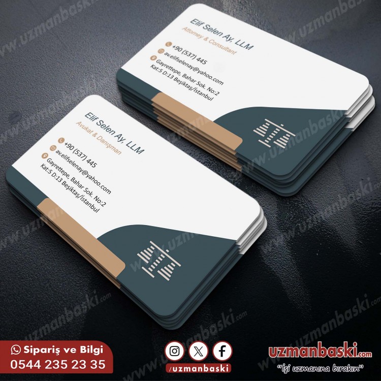 Avukat ve Hukuk Bürosu Kartvizit Avukat ve Hukuk Bürosu Kartvizit