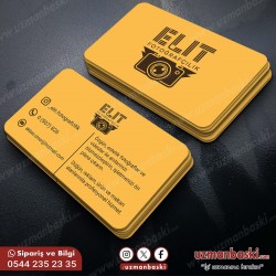 Fotoğrafçı Kartvizit Tasarımı