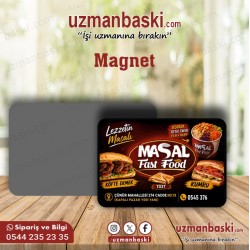 Tostçu ve Fast Food Magnet Tasarımı