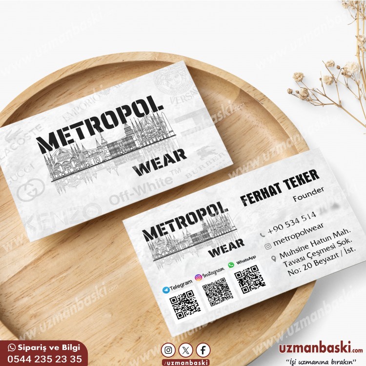 Giyim Tekstil Kartvizit Tasarımı Giyim Tekstil Kartvizit Tasarımı