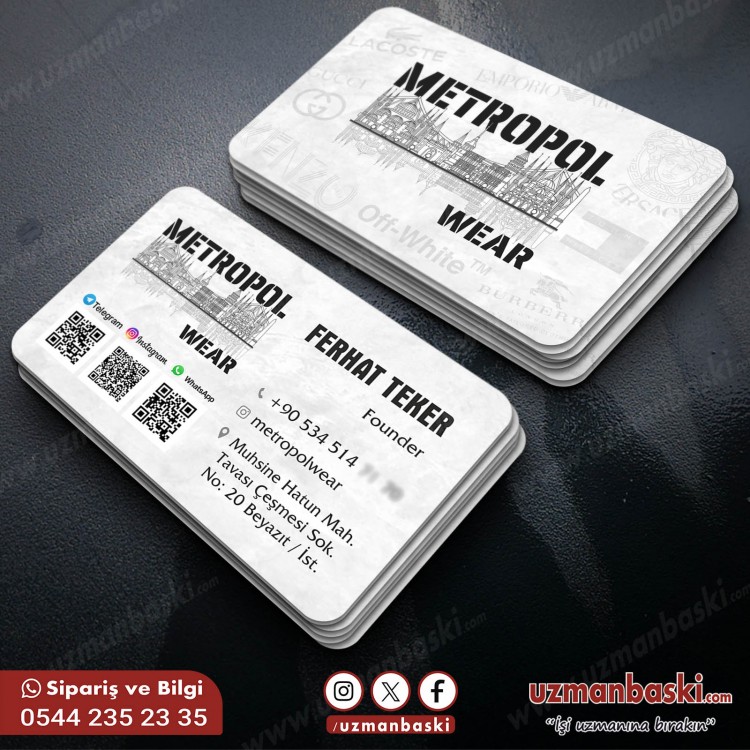 Giyim Tekstil Kartvizit Tasarımı Giyim Tekstil Kartvizit Tasarımı