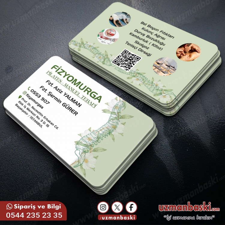 Fizyoterapi ve Pilates Kartviziti Fizyoterapi ve Pilates Kartviziti