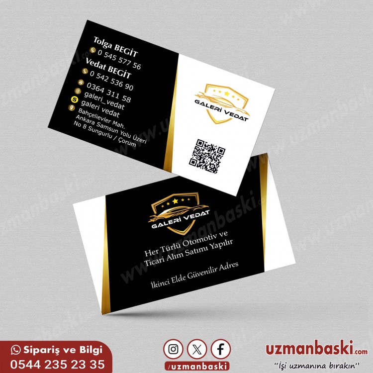 Otomotiv Galeri Kartvizit Örneği 6 Otomotiv Galeri Kartvizit Örneği 6