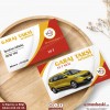 Taksi Kartvizit Tasarımı Taksi kartvizit tasarımı örneği