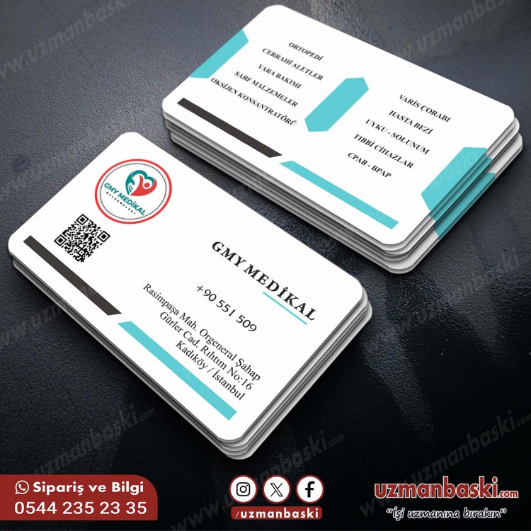Medikal Malzeme Kartvizit Tasarımı Medikal Malzeme Kartvizit Tasarımı