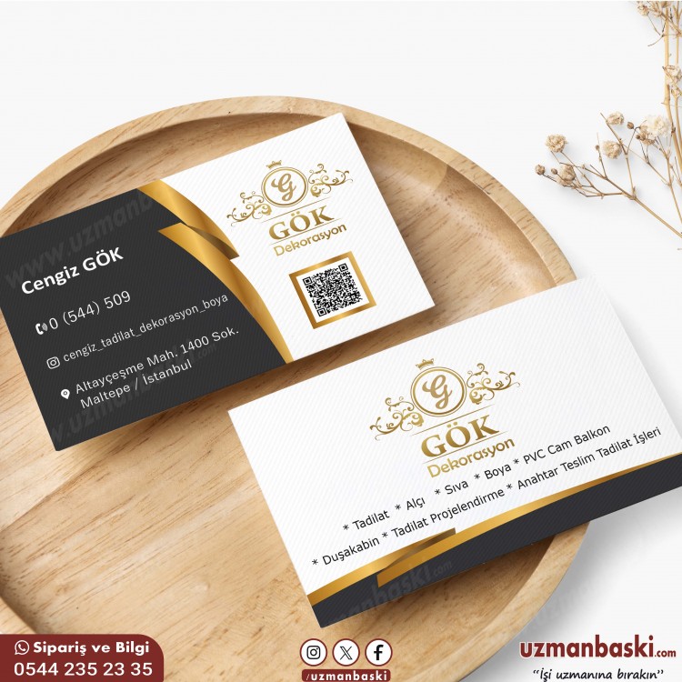 Dekorasyon ve Tadilat Proje Kartvizit Tasarımı Dekorasyon ve Tadilat Proje Kartvizit Tasarımı